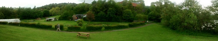 Panoramic Earthship photo