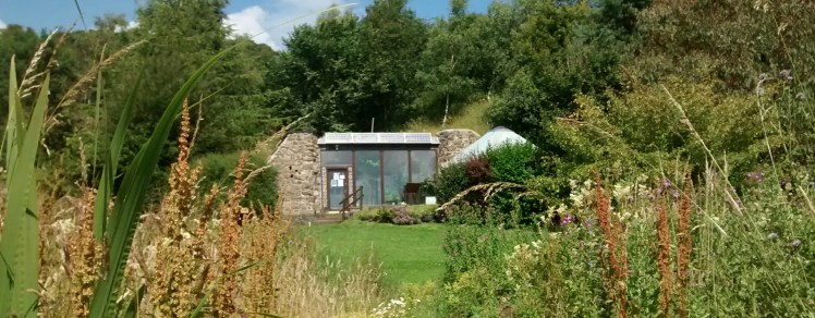 Earthship in August